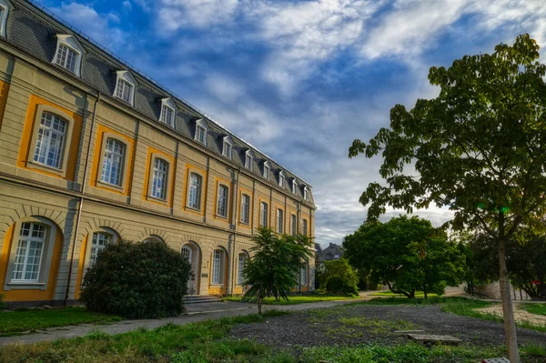 Park Zabytkowy Zamek Bonn Niemczech — Zdjęcie stockowe
