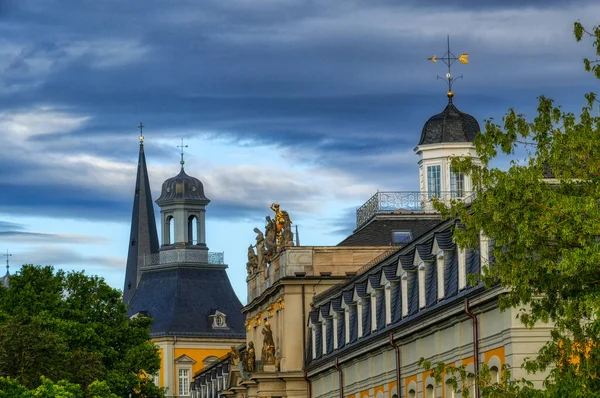 Castillo Histórico Torre Iglesia Bonn — Foto de Stock
