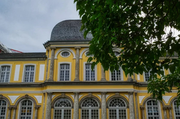 Fasada Zabytkowego Zamku Bonn Poppendorf — Zdjęcie stockowe