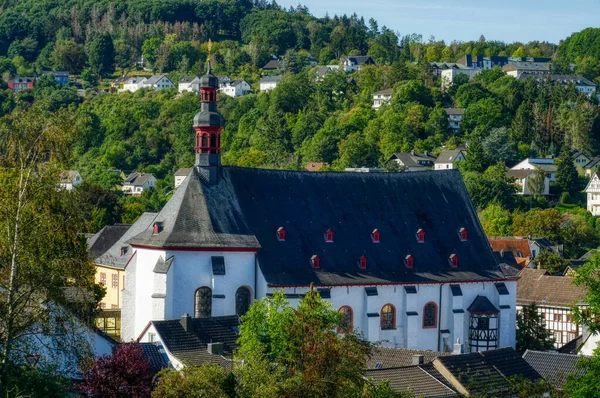 Kościół Historyczny Bad Munstereifel Niemczech — Zdjęcie stockowe