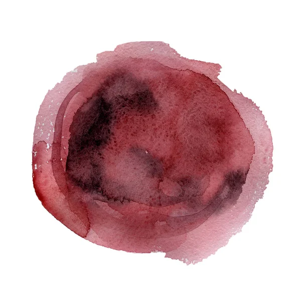 Abstrakte Rosa Lila Unebenheiten Aquarell Illustration — Stockfoto