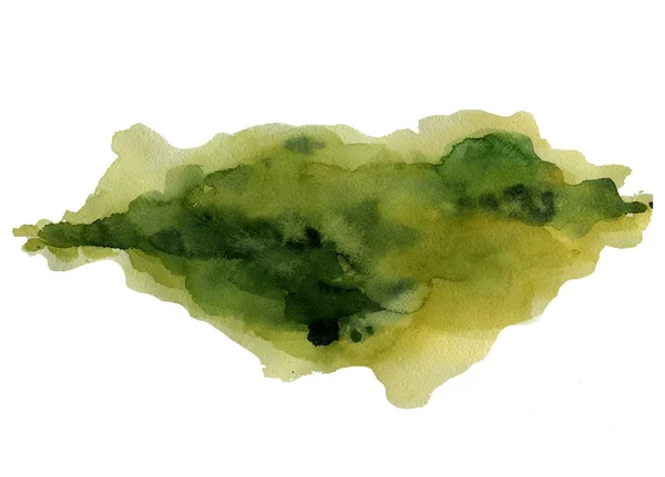 Grün Hell Abstrakt Flecken Flecken Fleck Aquarell Hintergrund — Stockfoto