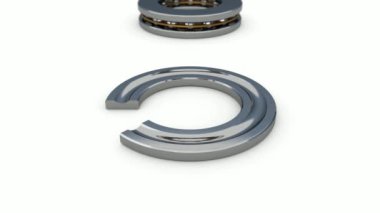 itme rulman görünüm 3D animasyon.