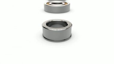 Rulman görünüm 3D animasyon