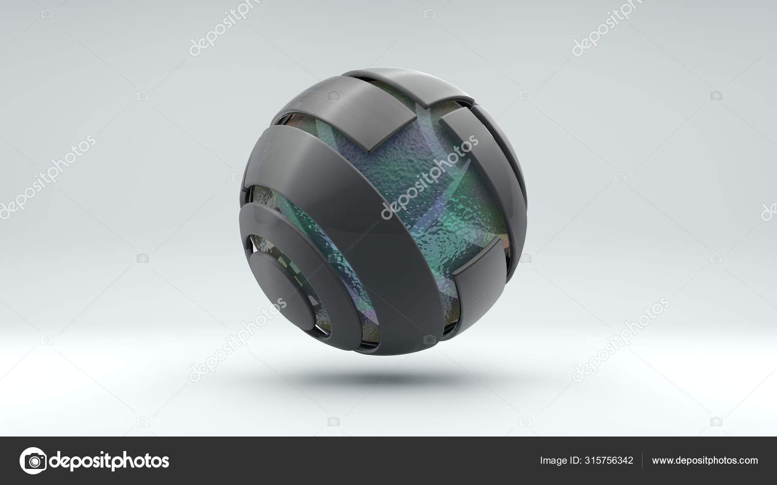large metal sphere
