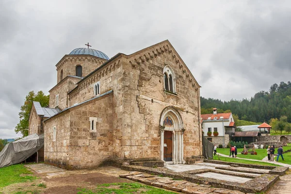 Igreja Mosteiro Ortodoxo Gradac Sérvia Mosteiro Gradac Está Localizado Região — Fotografia de Stock