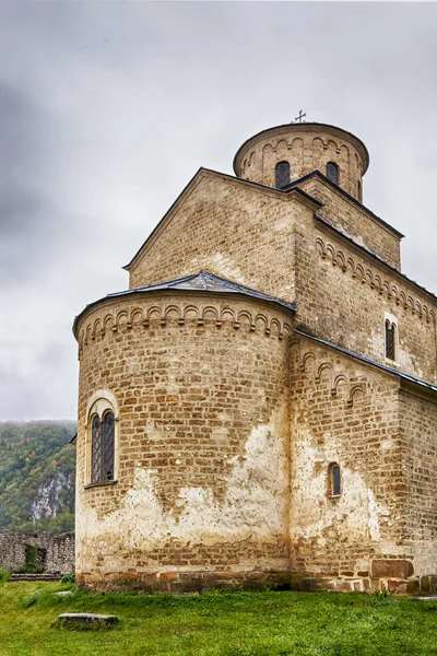 Сербский Монастырь Сопочани Xiii Век Сербия Обзор Монастыря Рядом Сербским — стоковое фото