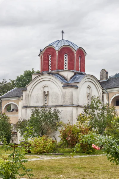 Studenica Manastırı Kral Kilisesi Adlı Yüzyıl Sırp Ortodoks Manastırı Kraljevo — Stok fotoğraf