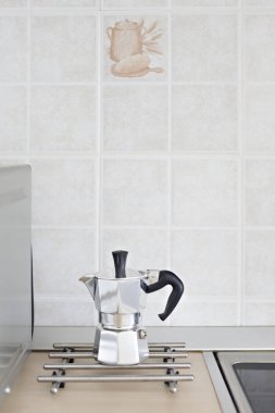 Alüminyum Stovetop Espresso kahve makinesi mutfak - ayrıntı