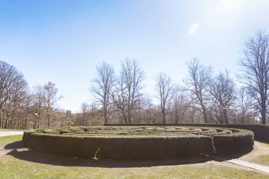 Slottsskogen parkta Bush Labirenti, Göteborg, Sweeden