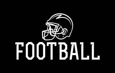 Amerikan futbol kask şekil