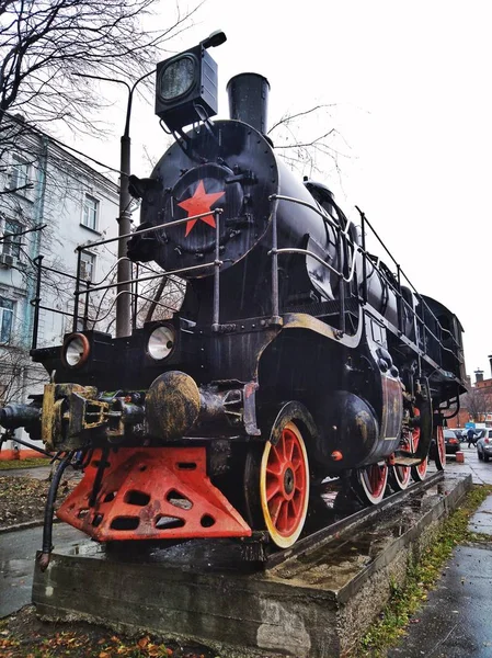  eski Sovyetler lokomotif. SSCB.