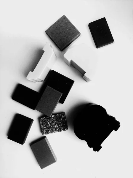 Kolaj iç tasarım için yapay taş. Coloristics.