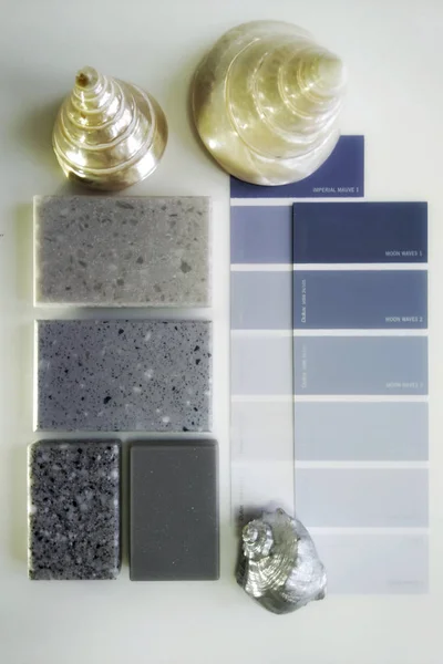 Kolaj iç tasarım için yapay taş. Coloristics.