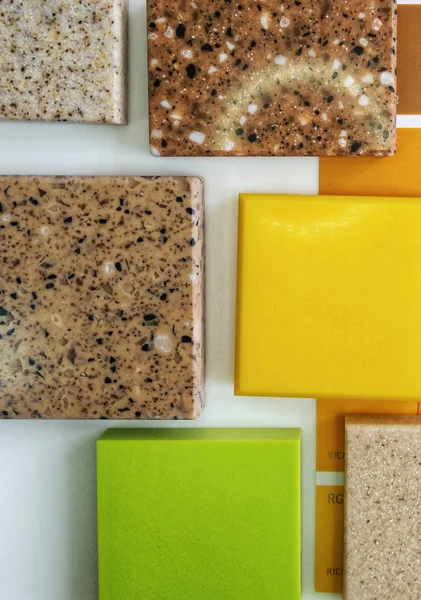 Kolaj iç tasarım için yapay taş. Coloristics.