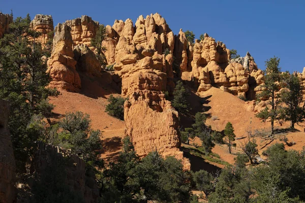 Kırmızı Kanyon Laik Hiçbir Yerde Başka Dünyadaki Utah Güzel Milli — Stok fotoğraf