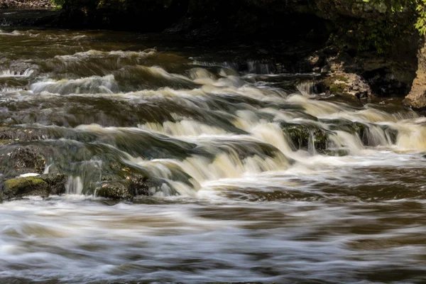 Rapids River Natural Scene Wisconsin — стокове фото