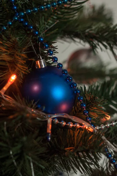 Giocattolo Natale Sull Albero — Foto Stock