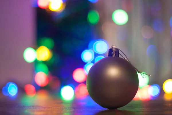 Christmas Boll Bokeh Bakgrund — Stockfoto