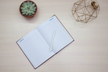 masaüstü düzeni. Çalışma alanı. blog kavramı. 