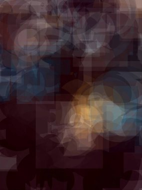 Soyut renkli mozaik arkaplan