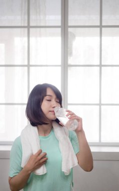 Spordan sonra genç kadın