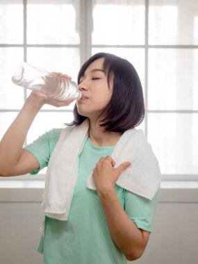 Spordan sonra genç kadın