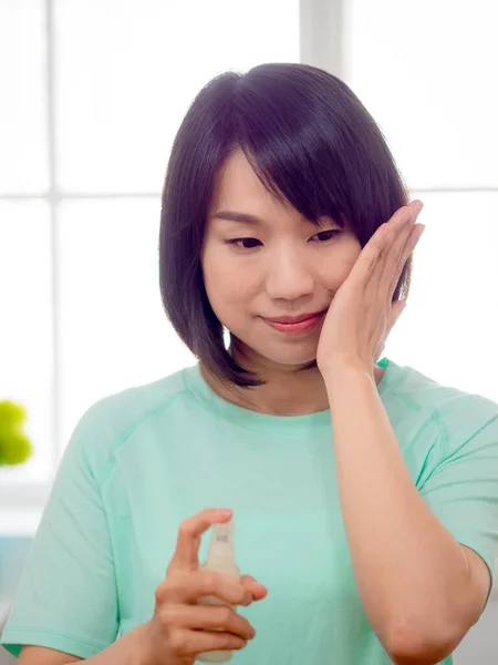 stock image Asian Woman Skin care image