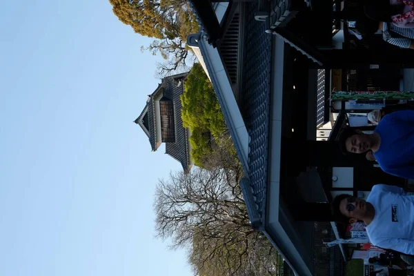 Façade Château Kumamoto Kumamoto Japon — Photo