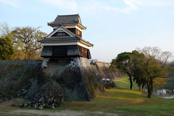 Fachada Del Castillo Kumamoto Kumamoto Japón — Foto de Stock