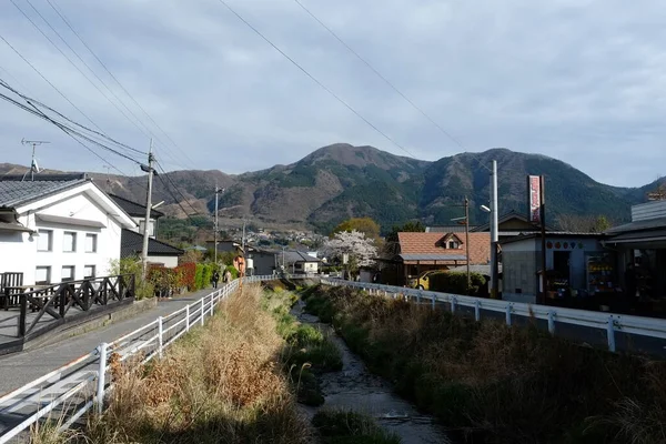 日本熊本的熊本街道立面 — 图库照片