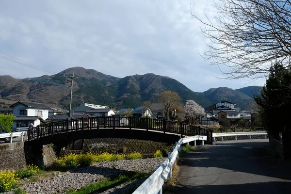 日本熊本的熊本街道立面 — 图库照片