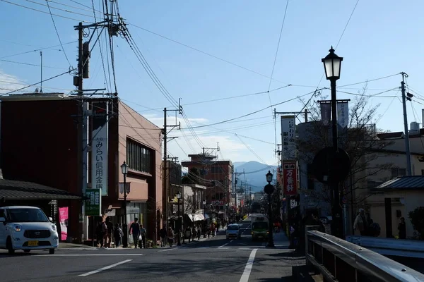 Fachada Las Calles Kumamoto Kumamoto Japón — Foto de Stock