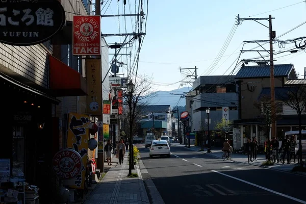 Fachada Ruas Kumamoto Kumamoto Japão — Fotografia de Stock