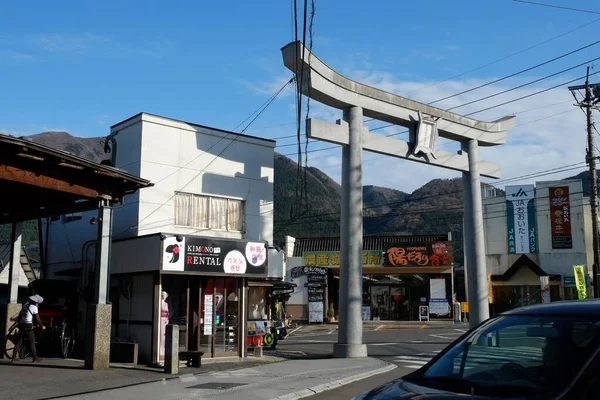 Fachada Las Calles Kumamoto Kumamoto Japón — Foto de Stock