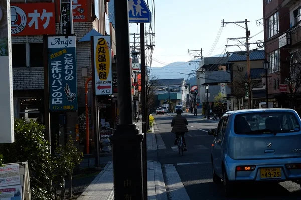 Fachada Las Calles Kumamoto Kumamoto Japón — Foto de Stock