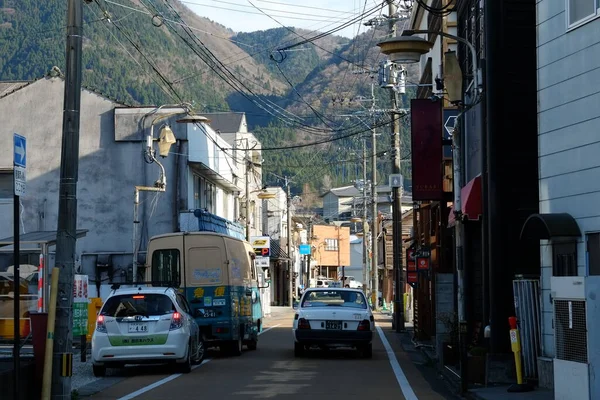 Fachada Las Calles Kumamoto Kumamoto Japón — Foto de Stock