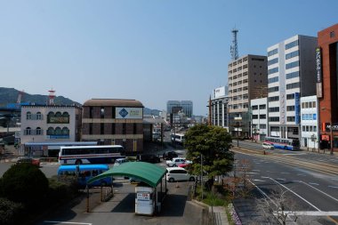 Kumamoto sokakları Japonya 'ya bakıyor