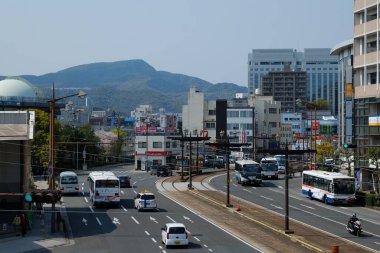 Kumamoto sokakları Japonya 'ya bakıyor