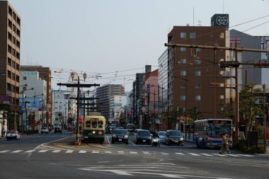 Kumamoto sokakları Japonya 'ya bakıyor