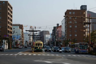 Kumamoto sokakları Japonya 'ya bakıyor