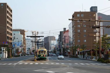 Kumamoto sokakları Japonya 'ya bakıyor