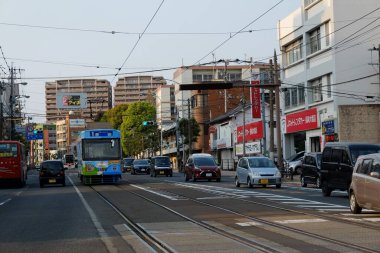 Kumamoto sokakları Japonya 'ya bakıyor
