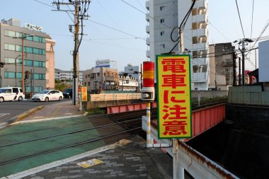 Kumamoto sokakları Japonya 'ya bakıyor