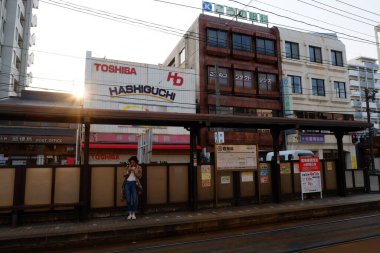 Kumamoto sokakları Japonya 'ya bakıyor