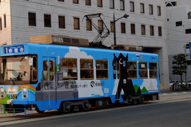 Kumamoto sokakları Japonya 'ya bakıyor