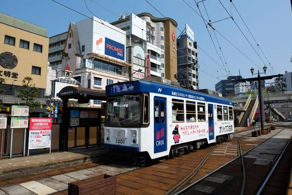 Kumamoto Ulice Fasáda Japonsko — Stock fotografie