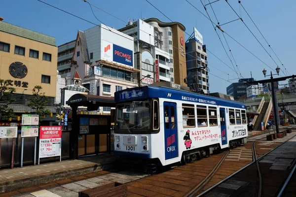 Kumamoto Ulice Fasáda Japonsko — Stock fotografie