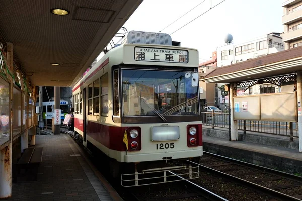 Kumamoto Δρόμους Πρόσοψη Ιαπωνία — Φωτογραφία Αρχείου