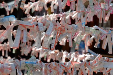 Japonya, Fukuoka 'da Kushida-jinja (Kushida Tapınağı) cephesi.